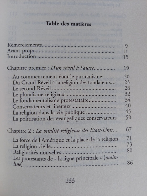 au nom de la Bible, au nom de l'Amérique (théologie inconnue)