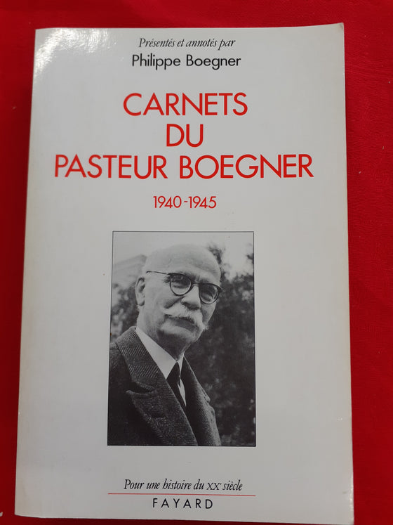 Carnets du pasteur Boegner