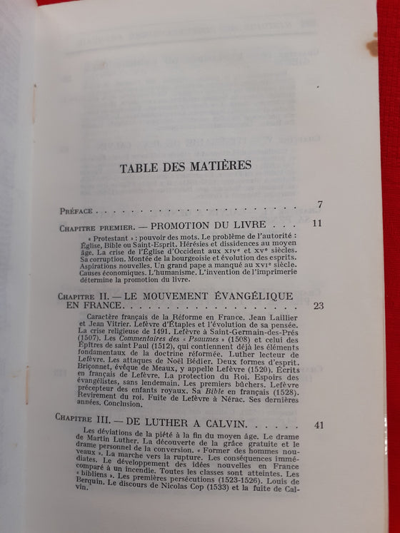 Histoire du protestantisme français