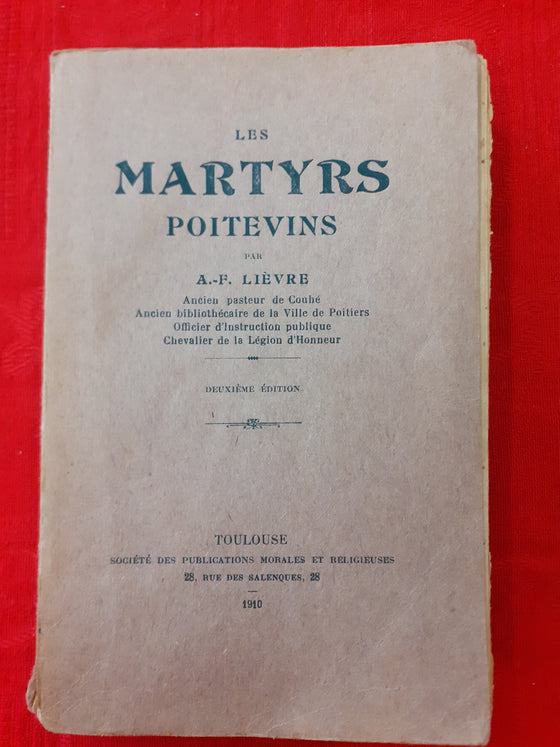 Les Martyrs Poitevins