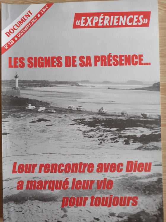 Document Expériences n.128 Les signes de sa présence...