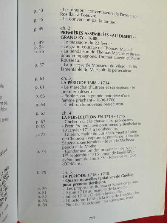 Berthelot le huguenot insaisissable