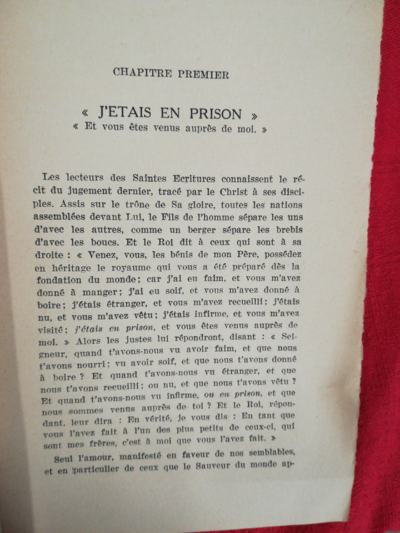 J'étais en prison