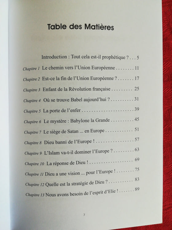 Babylone au cœur de l'Europe