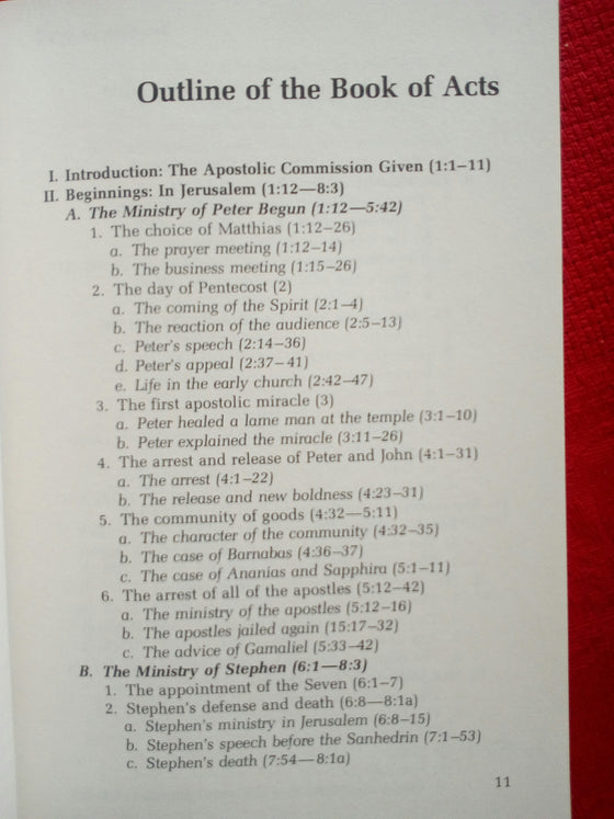 The Book of Acts