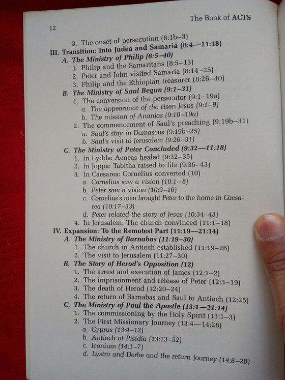 The Book of Acts