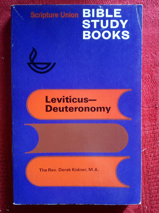 Bible study books Leviticus-Deuteronomy