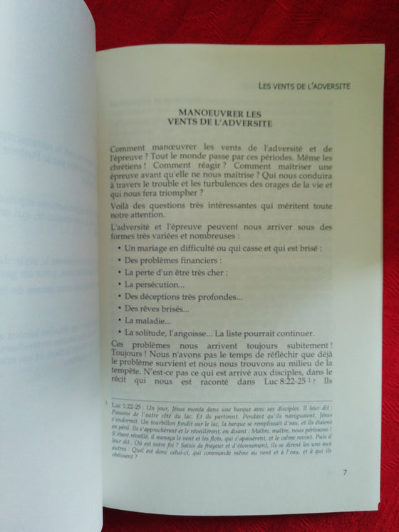 Les vents de l'adversité !