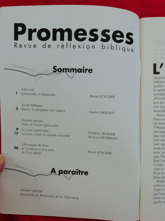 Promesses N°122 -