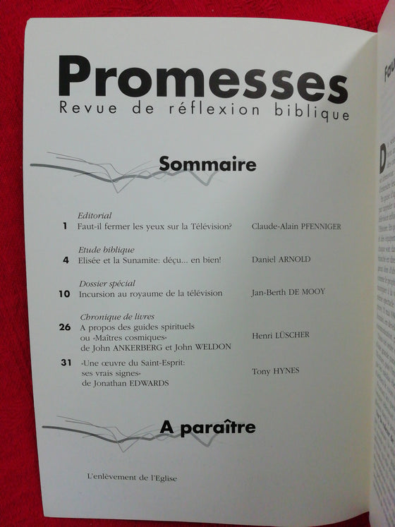Promesses N°123 -