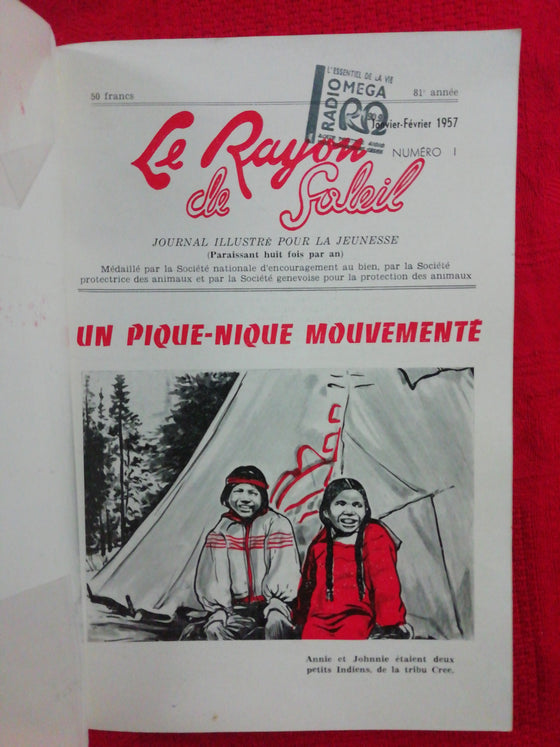 Le rayon de soleil - 1957 / 1 - Pour sauver Isabelle