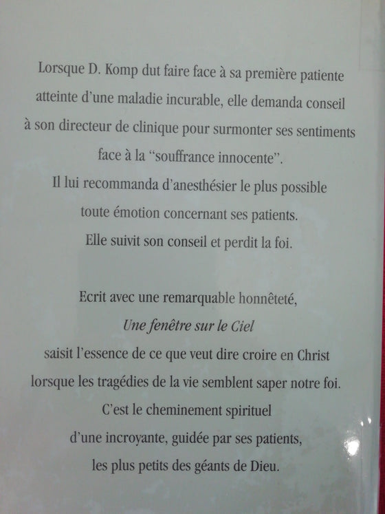 Une fenêtre sur le ciel - Quand les enfants voient la vie dans la mort