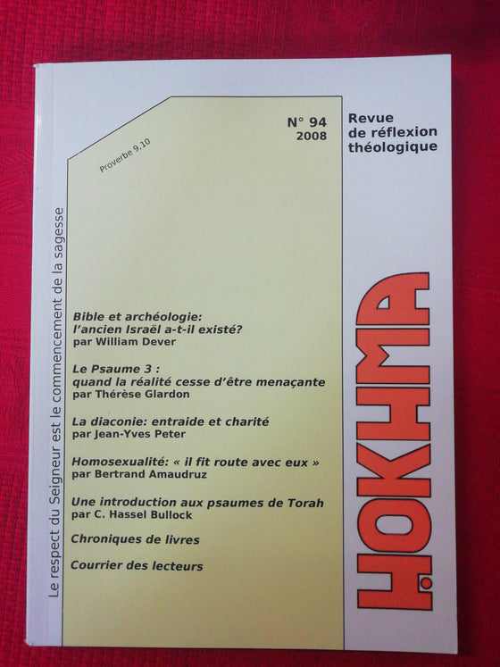 Hokhma n°94