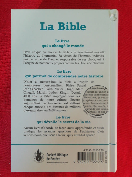 Bible Segond 21 compacte Blanche [Relié]