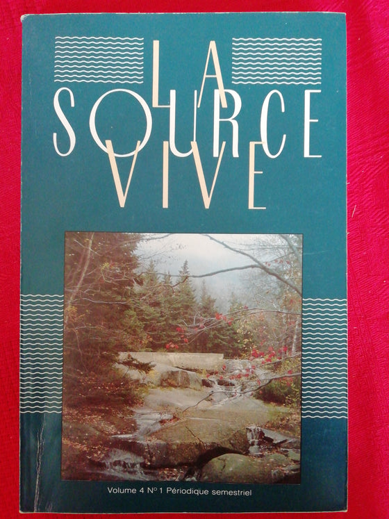 La Source Vive (Vol 4 n.1)