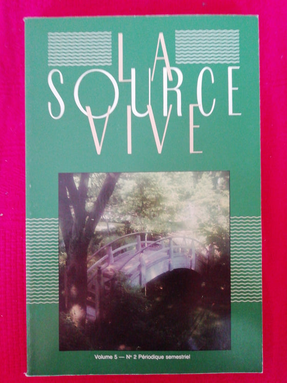 La Source Vive (Vol 5 n.2)
