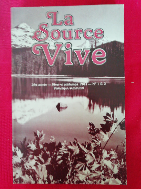 La Source Vive (1983/1-2)