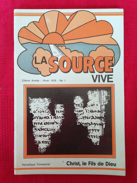 La Source Vive (1976/1)