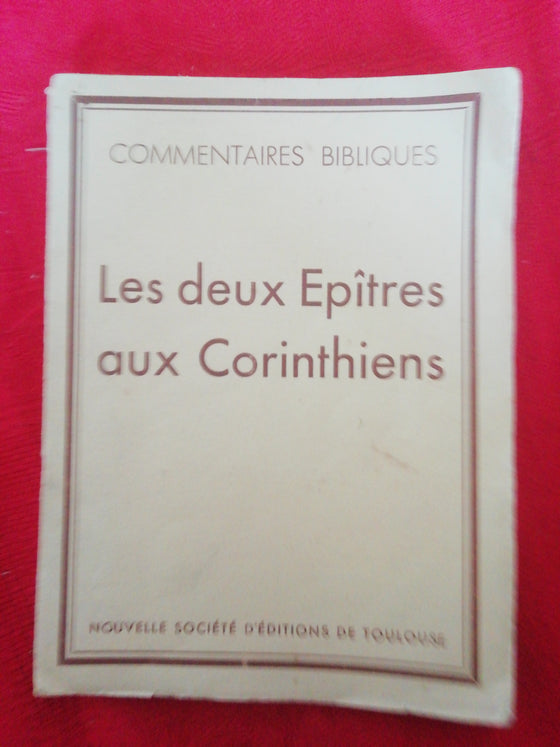 les deux Epîtres aux Corinthiens