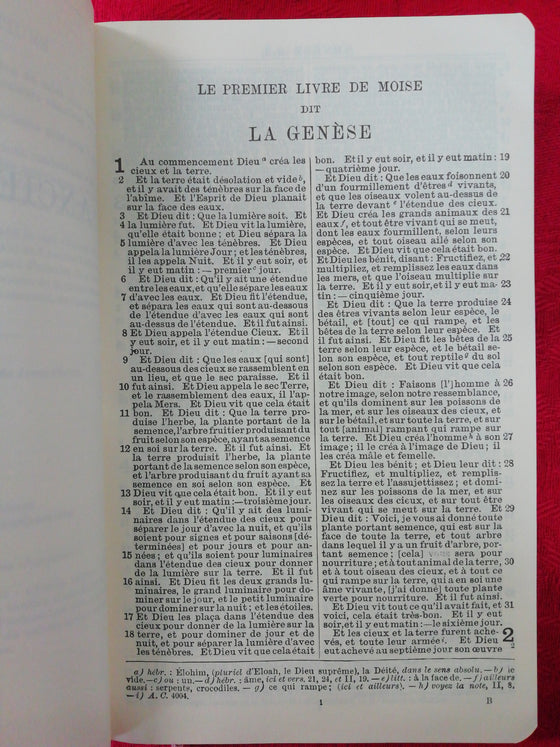 La Sainte Bible