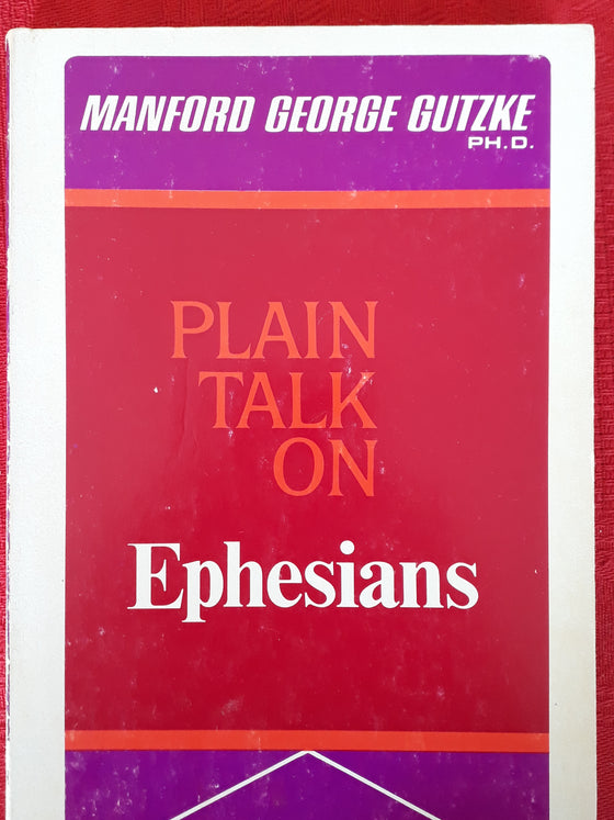 Plain Talk on Ephesians
