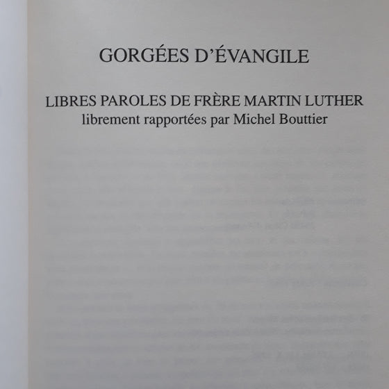 Gorgées d’évangile