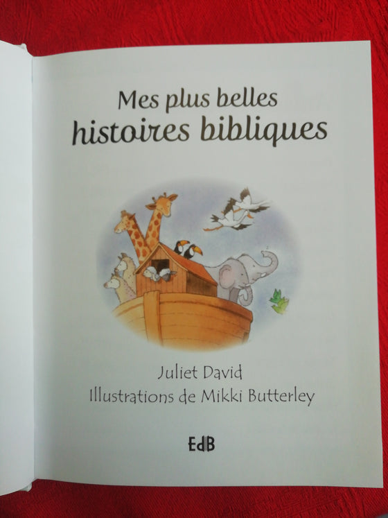 Mes plus belles histoires bibliques