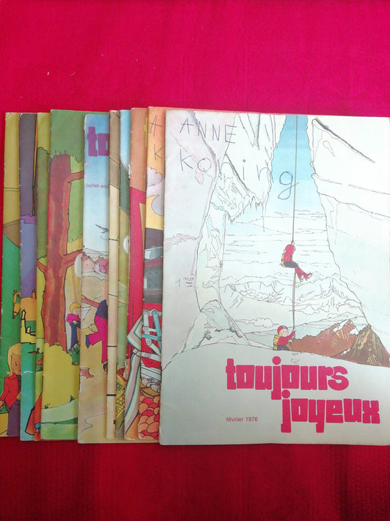 Pack Toujours Joyeux (10 numéros 1976)