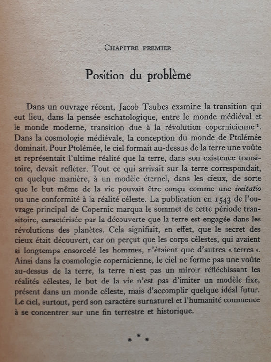 Cahiers Théologique 35 - Les réformateurs et la fin des temps