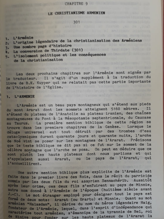 L'église dans l'histoire