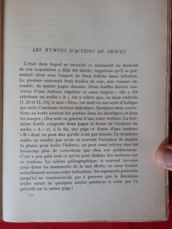 L'énigme des manuscrits de la mer morte