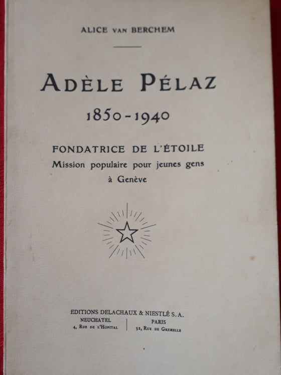 Adèle Pélaz 1850-1940