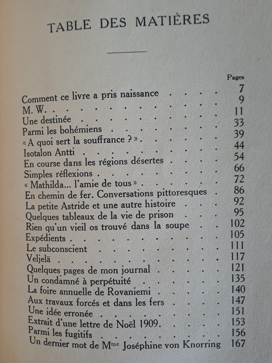 Nouveau souvenirs de Mathilda Wrede - Ténèbres et Lumières