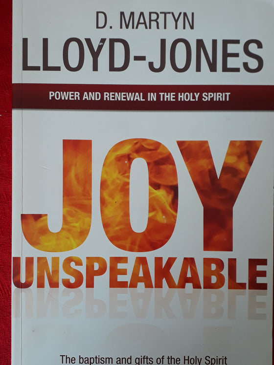 Joy unspeakable