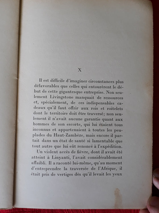 David Livingstone - La grande épopée africaine