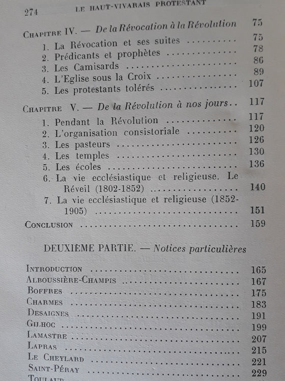 Le Haut-Vivarais Protestant