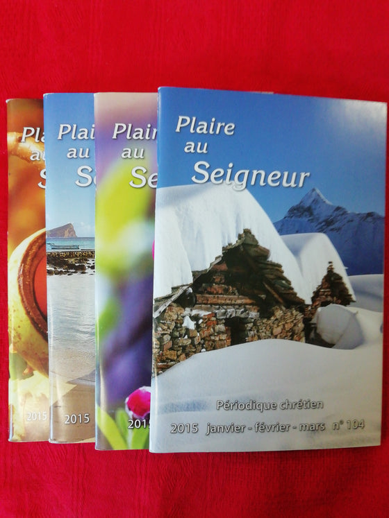 Plaire au Seigneur 2015