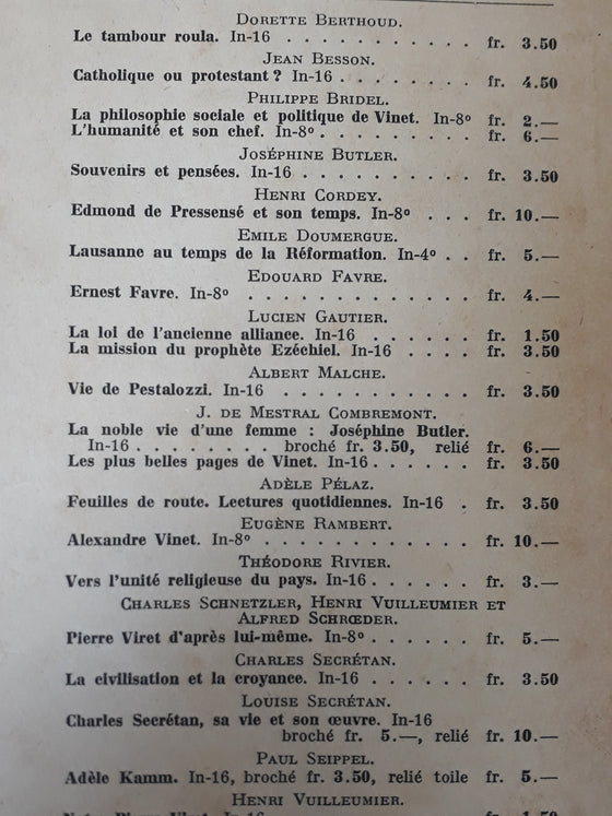 Vie données... vies retrouvées - Les diaconesses de Saint-Loup