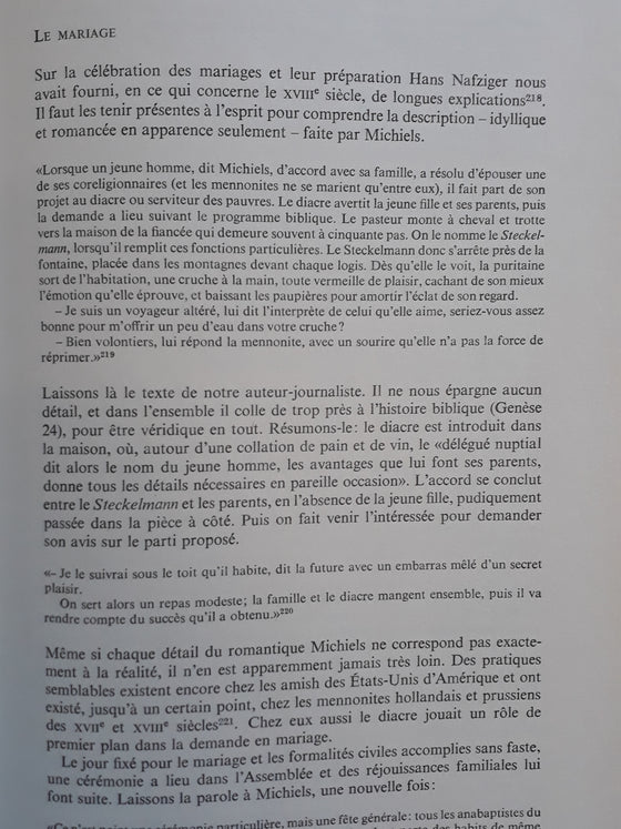 Les assemblées Anabaptistes-Mennonites de France (séculier)