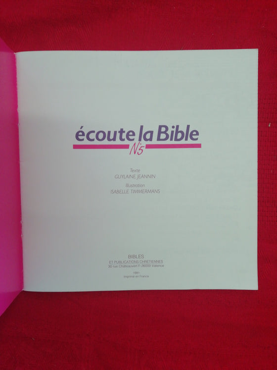 Ecoute la Bible n.5