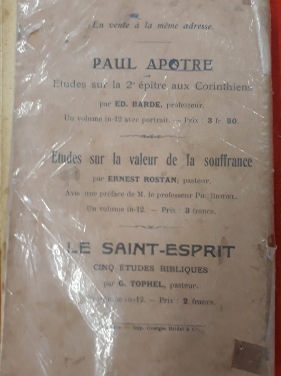 Sermons et Etudes