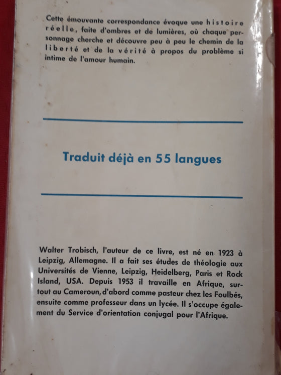 J'ai aimé une fille...