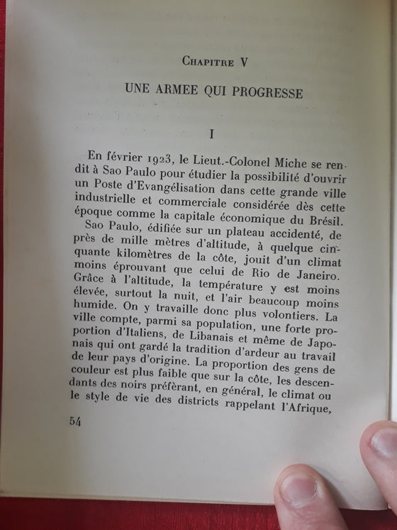 David Miche et les débuts de l'Armée du Salut au Brésil