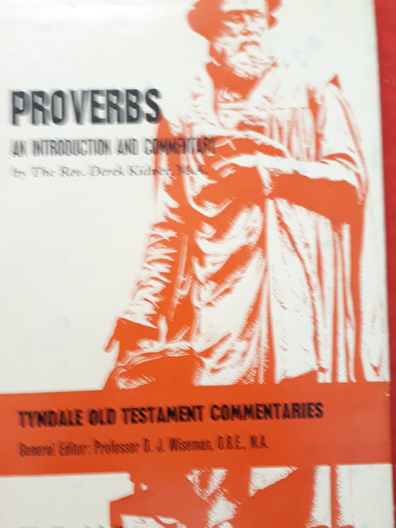 Proverbs an introduction and commentary