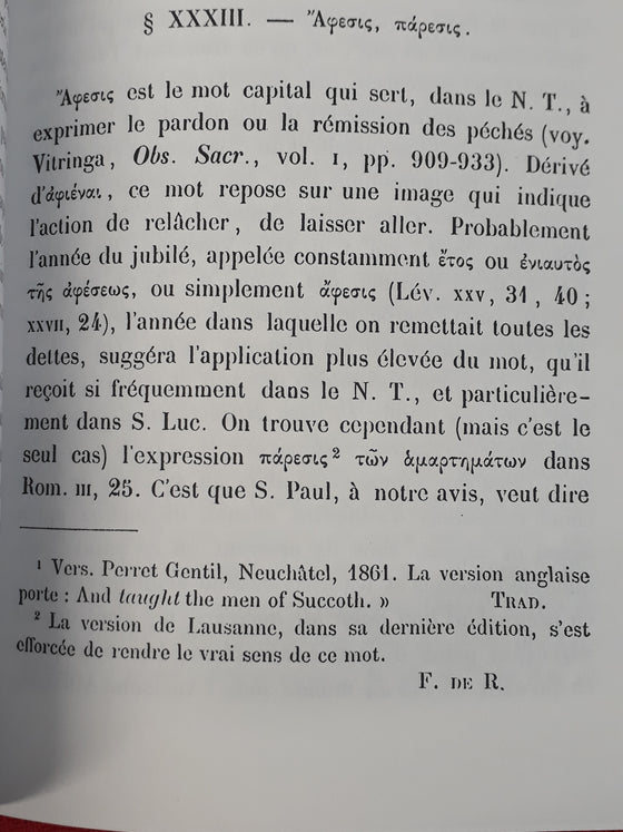 Synonymes du Nouveau Testament