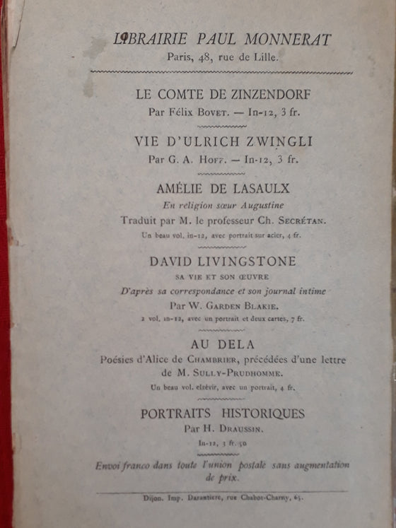 Georges Fisch - Un jeune prisonnier pour Christ