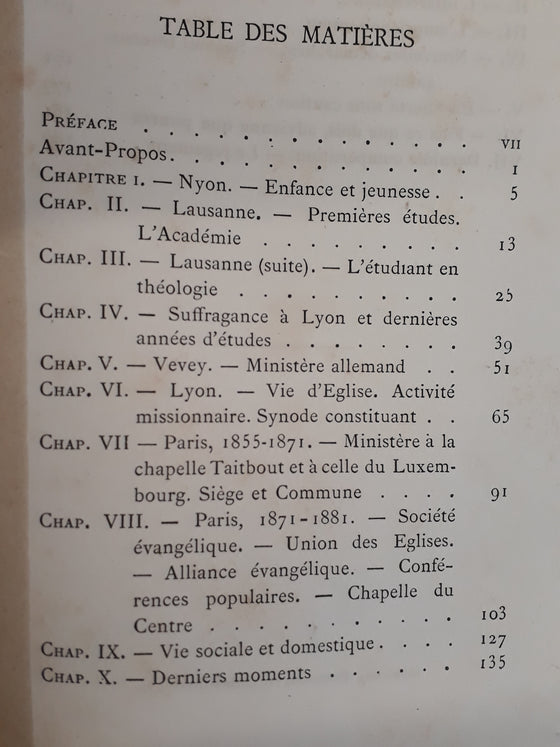 Georges Fisch - Un jeune prisonnier pour Christ