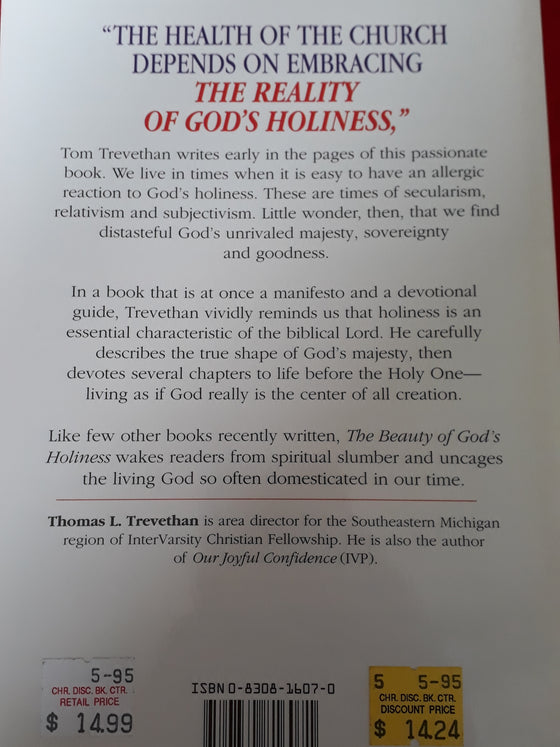 The Beauty of God's Holiness