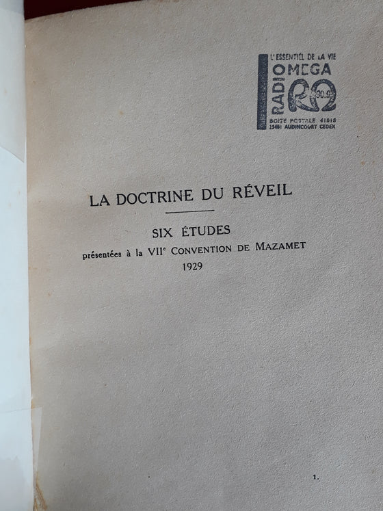 La doctrine du Réveil