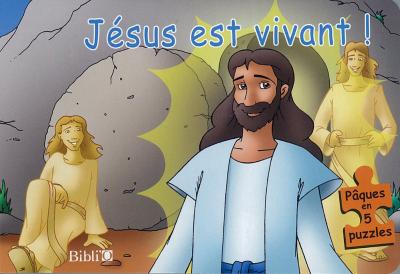 Jésus est vivant ! - Pâques en 5 puzzles